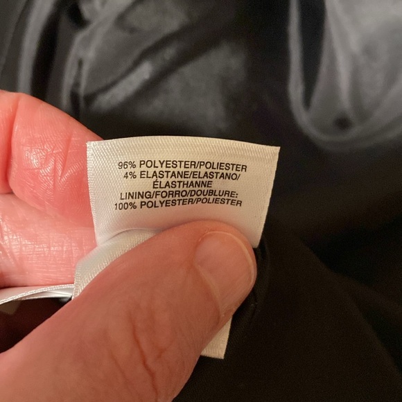 Black, Blue and White Crop Color Block Jacket - Picture 7 of 7